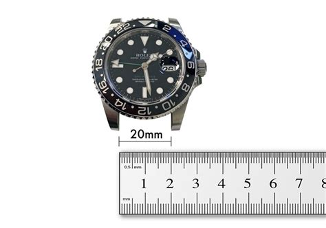 lug to lug rolex gmt|rolex date size chart.